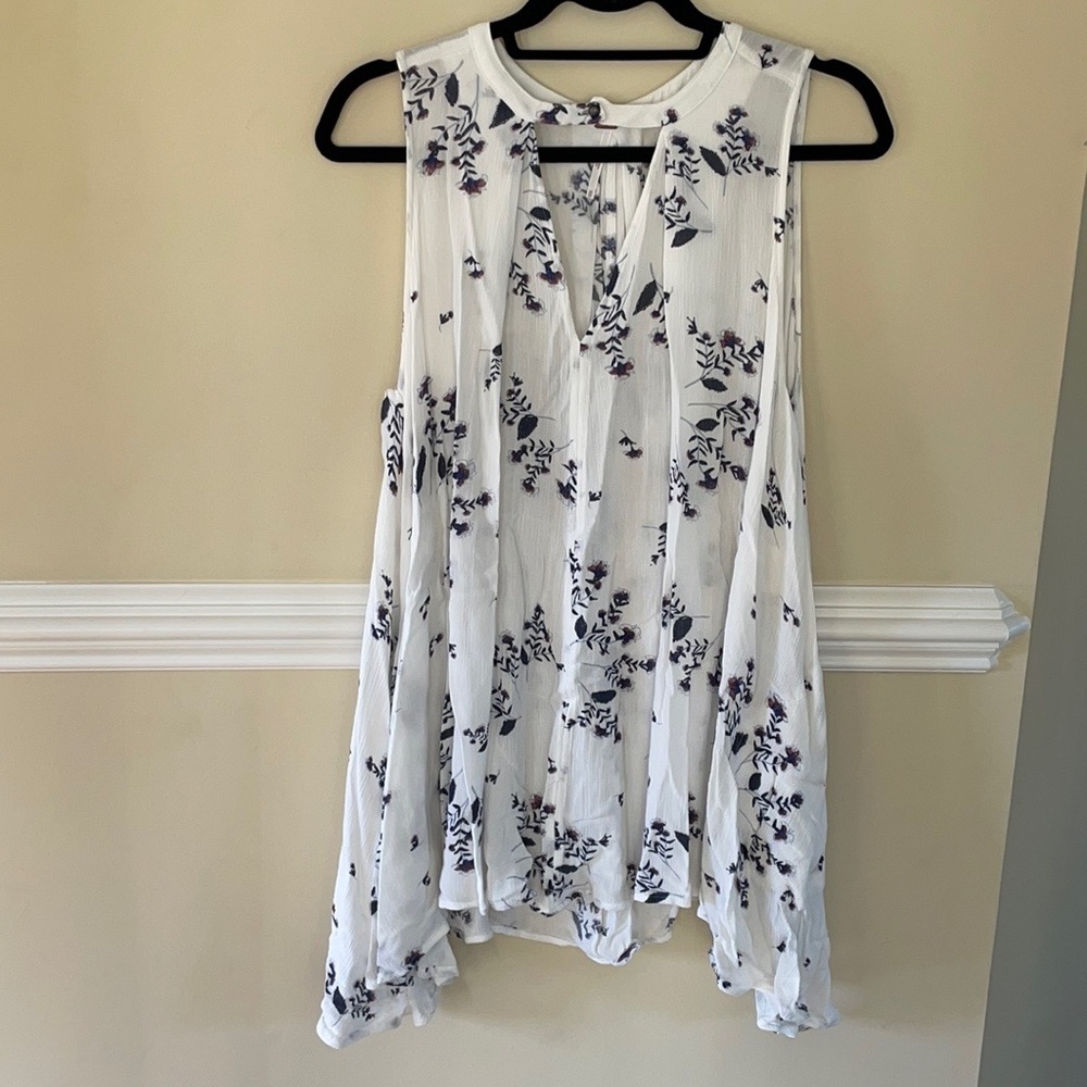 Free People swing sleeveless top size XS